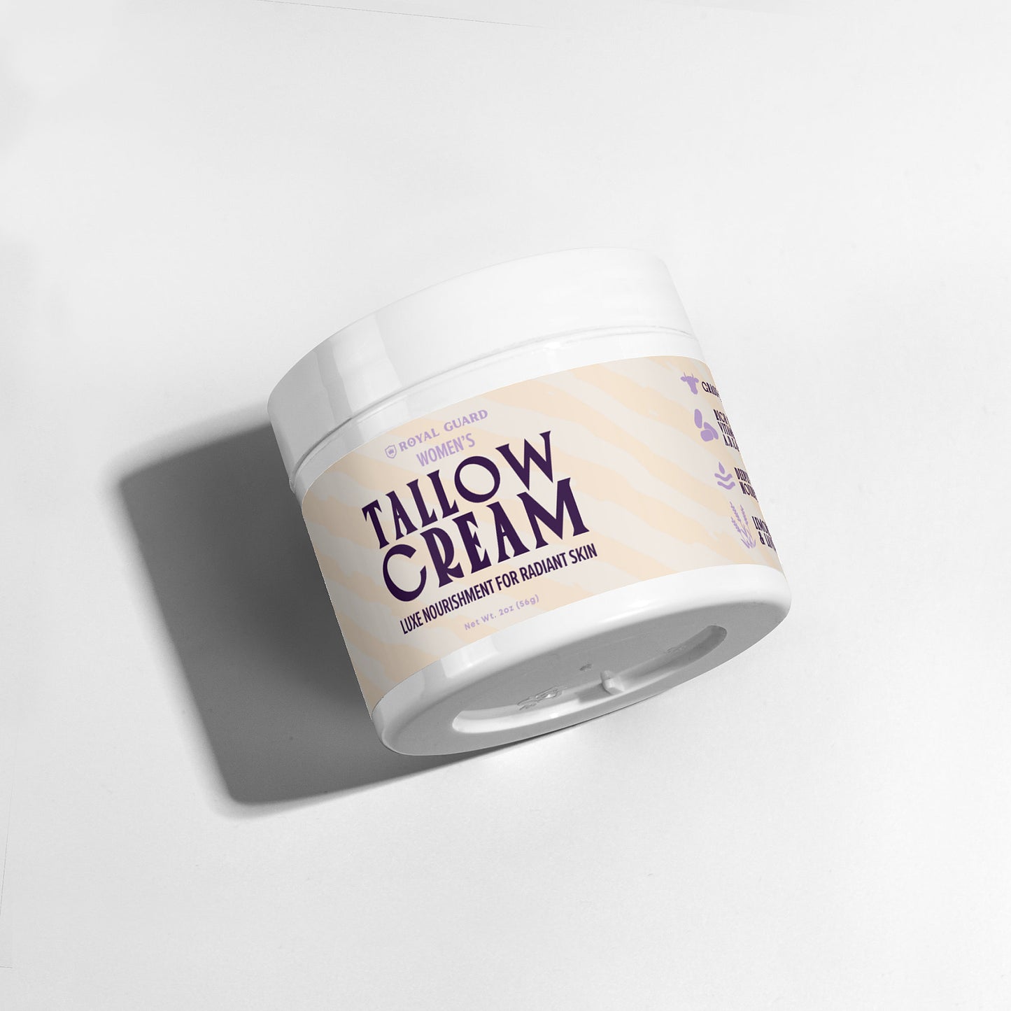 Women's Tallow Cream Lemongrass & Lavender