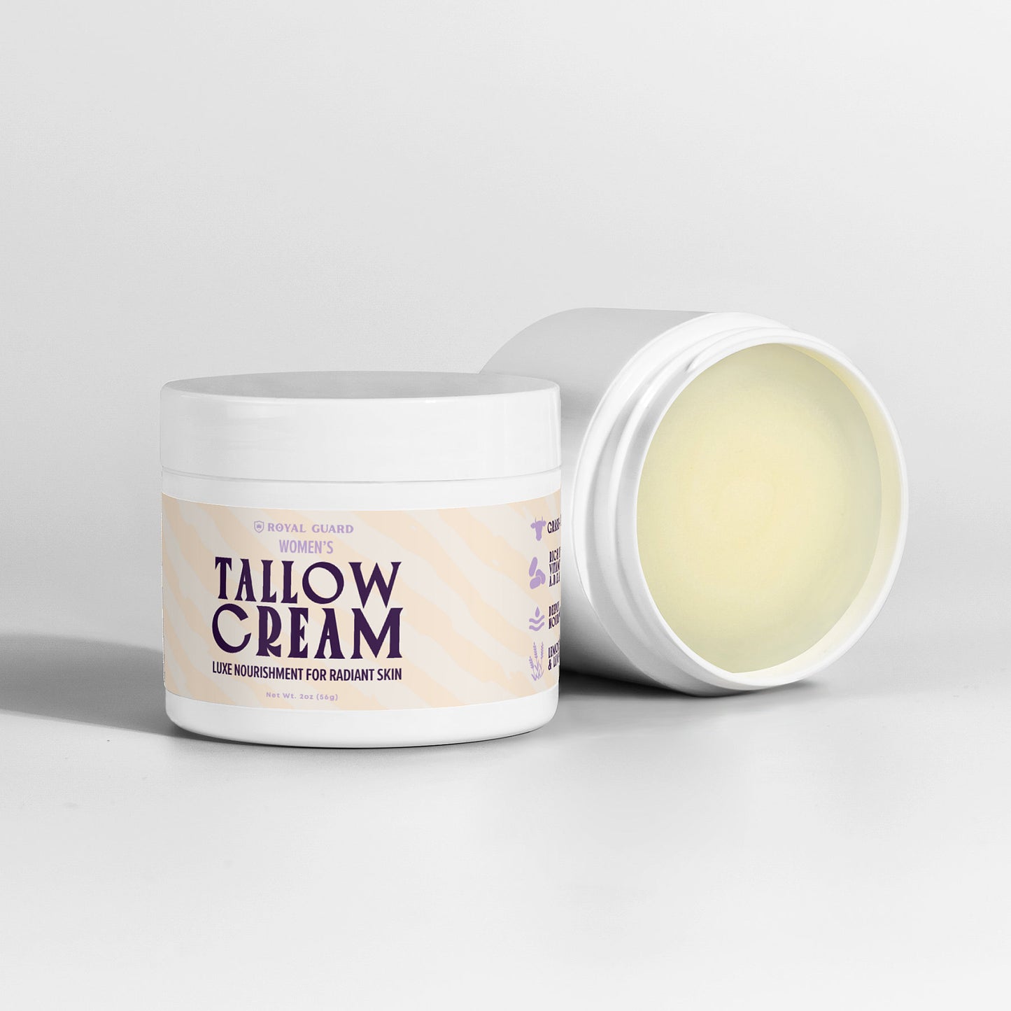Women's Tallow Cream Lemongrass & Lavender
